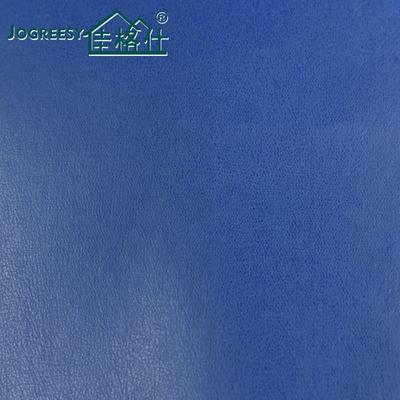 Blue breathable sofa leather SA038