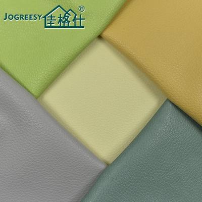 Hit color embossed PU leather for sofa SA16037F